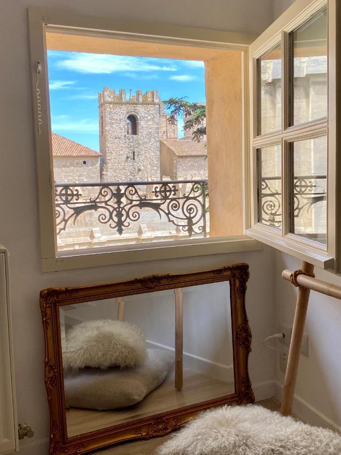 Tresors De La Cathedrale, Maison De Ville Sur 4 Niveaux นาร์บอนน์ ภายนอก รูปภาพ