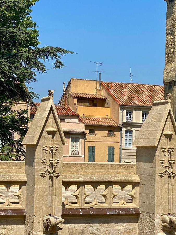 Tresors De La Cathedrale, Maison De Ville Sur 4 Niveaux นาร์บอนน์ ภายนอก รูปภาพ